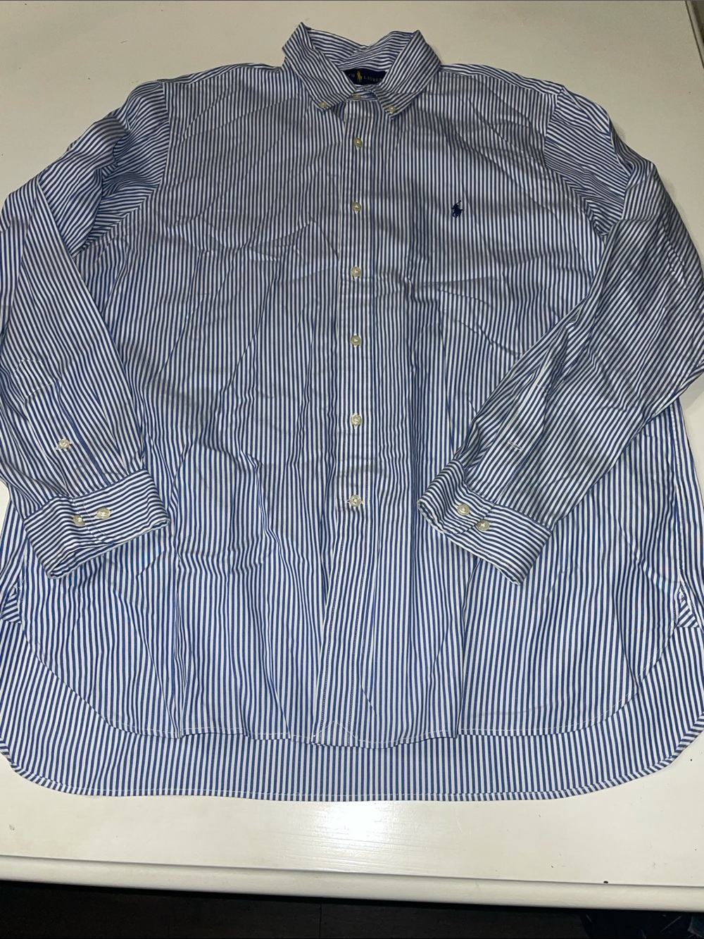 Ralph Lauren striped dress shirt size 17